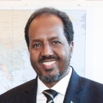 Hassan Sheikh Mohamud - colleague of Omar Sharmarke