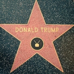 Achievement Trump's star on the Hollywood Walk of Fame of Donald Trump