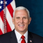 Mike Pence  - colleague of Donald Trump