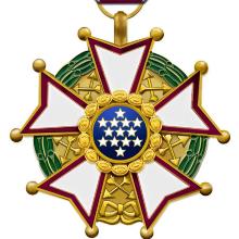 Award Legion of Merit (2) with Combat "V"