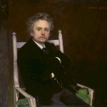 Photo from profile of Edvard Grieg