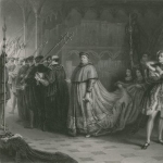 Achievement The Quarrel of Wolsey and Buckingham (1834) of Solomon Alexander Xart