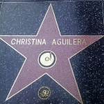 Achievement Aguilera's star on the Hollywood Walk of Fame, which she received in 2010. of Christina Aguilera