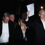 Photo from profile of Julian Assange