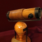 Achievement Replica of Newton's second reflecting telescope, which he presented to the Royal Society in 1672. of Isaac Newton