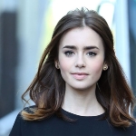 Lily Collins - ex-girlfriend of Chris Evans