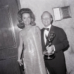 Achievement Lee Radziwill and Truman Capote pose for the camera at the Emmy Awards. of Truman Capote