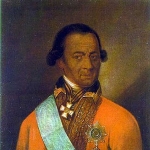 Abram Petrovich Gannibal - great grandfather of Alexander Pushkin