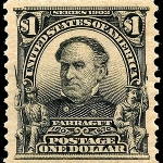 Achievement Issue of 1903 First United States Postage stamp to honor Admiral Farragut. of David Farragut