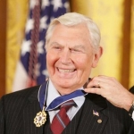 Achievement Andy Griffith receiving the Presidential Medal of Freedom.  of Andy Griffith