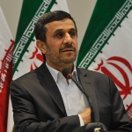 Photo from profile of Mahmoud Ahmadinejad