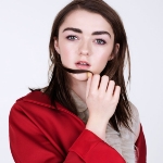 Maisie Williams - colleague of Conleth Hill