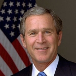 George Bush - Friend of Abdullah II of Jordan (Abdullah II bin Al-Hussein)