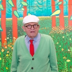 David Hockney - colleague of Peter Blake