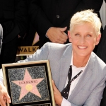 Achievement On September 4, 2012, Ellen DeGeneres was honoured with a star on the Hollywood Walk of Fame in Hollywood. of Ellen DeGeneres