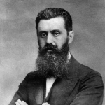 Theodor Herzl  - Friend of ALBERT GOLDSMID