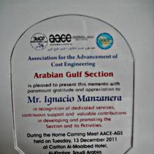 Award Life Service Award from the AACEI