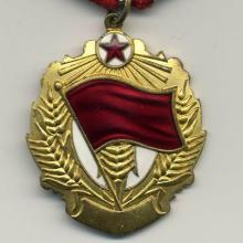 Award Order of Red Banner (Afganistan)