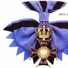Award Order of Virtuti Militari, classes I, II, and V