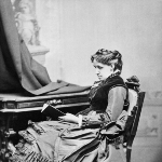 Photo from profile of Louisa Alcott