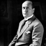 Photo from profile of Benito Mussolini
