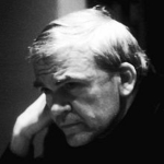 Milan Kundera - colleague of Bohumil Hrabal