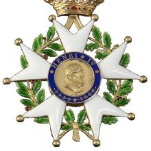 Award Cross of Chevalier in the Légion d'honneur