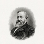 Photo from profile of Benjamin Harrison