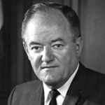 Hubert Humphrey  - colleague of Lyndon Johnson