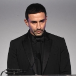 Achievement Honoree Riccardo Tisci poses accepts an award at 2016 Fashion Group International Night Of Stars Gala at Cipriani Wall Street on October 27, 2016 in New York City. of Riccardo Tisci