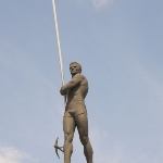 Achievement Serhii Bubka statue, Donetsk of Sergey Bubka