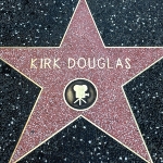 Achievement Kirk Douglas's Star on the Hollywood Walk of Fame. of Kirk Douglas