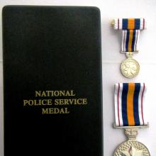 Award National Police Medal 2017,