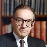 Alan Greenspan - Second husband of Joan Mitchell