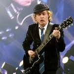 Angus Young - colleague of Brian Johnson