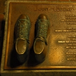 Achievement A Larry Bird plaque  of Larry Bird