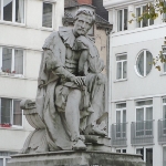 Achievement Helmholtz's statue in front of Humboldt University in Berlin of Hermann von Helmholtz