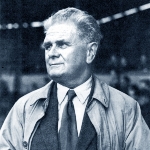 Vittorio Pozzo  - coach of Giuseppe Meazza