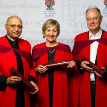 Award Honorary Doctorate in science from the Simon Fraser University