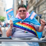 Achievement on Pride parade 2017 of Gavin Grimm