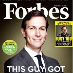 Achievement Jared Kushner on Forbes cover of Jared Kushner