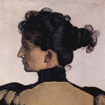 Berthe Jacques - Second wife of Ferdinand Hodler