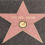 Achievement Dion's stars on the Hollywood Walk of Fame. of Celine Dion