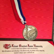 Award Valedictorian medal