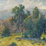 Achievement The painting by Maurice Braun, ‘California splendor’, purchased at Bonhams Auction House in Los Angeles for $188,500 in 2013. of Maurice Braun