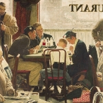 Achievement The ‘Saying Grace’ painting by Rockwell purchased at Sotheby's in New York City for $46,085,000 in 2013. of Norman Rockwell