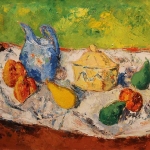 Achievement A painting by Souto called ‘Naturaleza muerta’ (Still Life) purchased at Morton Auction house for $10,023 in 2017. of Arturo Souto