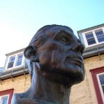 Achievement Monument of Jean-Paul Lemieux. of Jean Lemieux