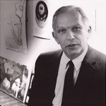 Photo from profile of William Bernbach