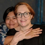 Yu Yu Din - domestic partner of Jeanne-Elise Heydecker